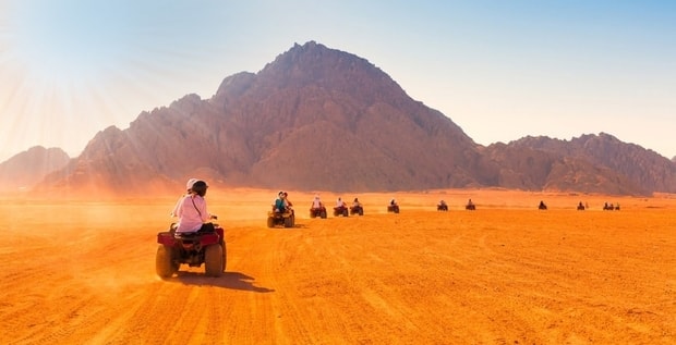 Quad bike desert safari Dubai